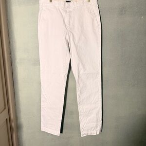 J. Crew White Men’s Chinos